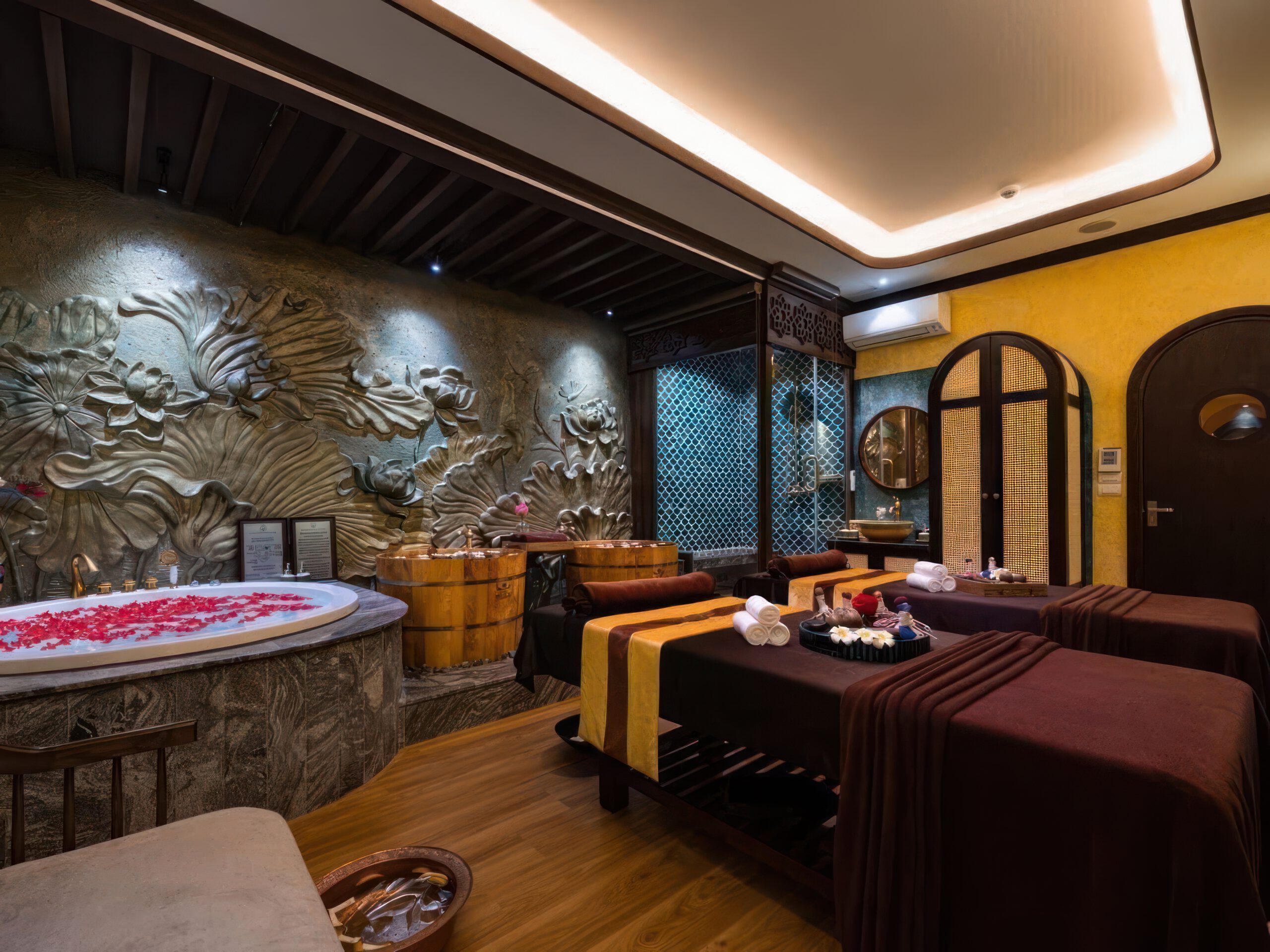 Thiết Kế Spa Phong Cách Đông Dương