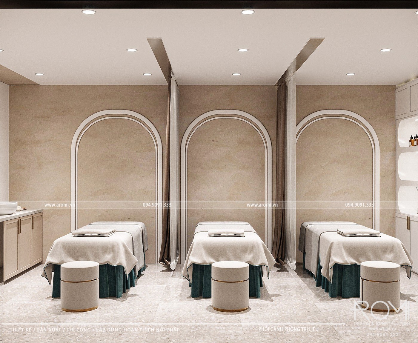 Thiết Kế Spa Phong Cách Minimalism Đẹp