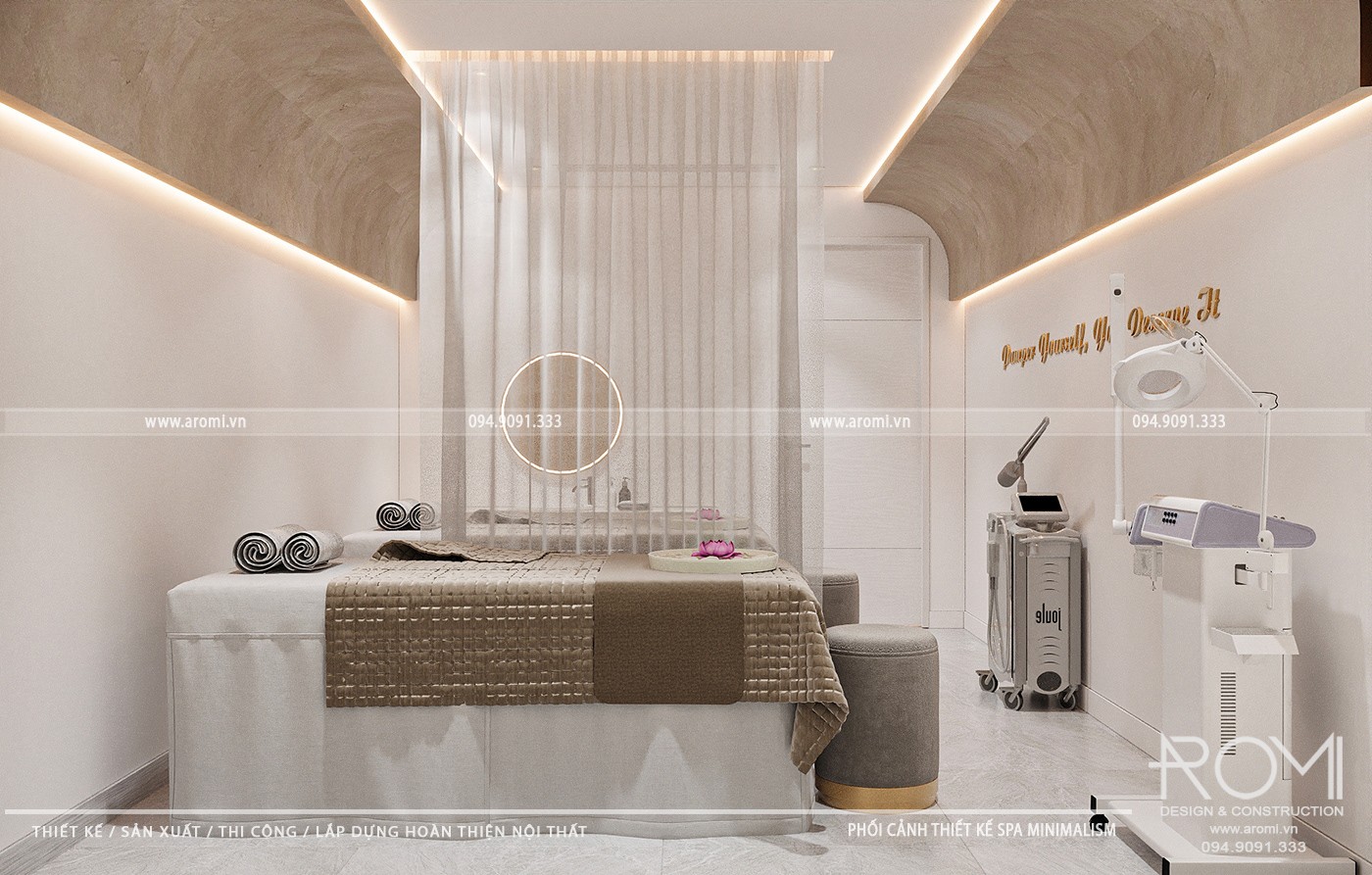 Thiết Kế Spa Phong Cách Minimalism Đẹp